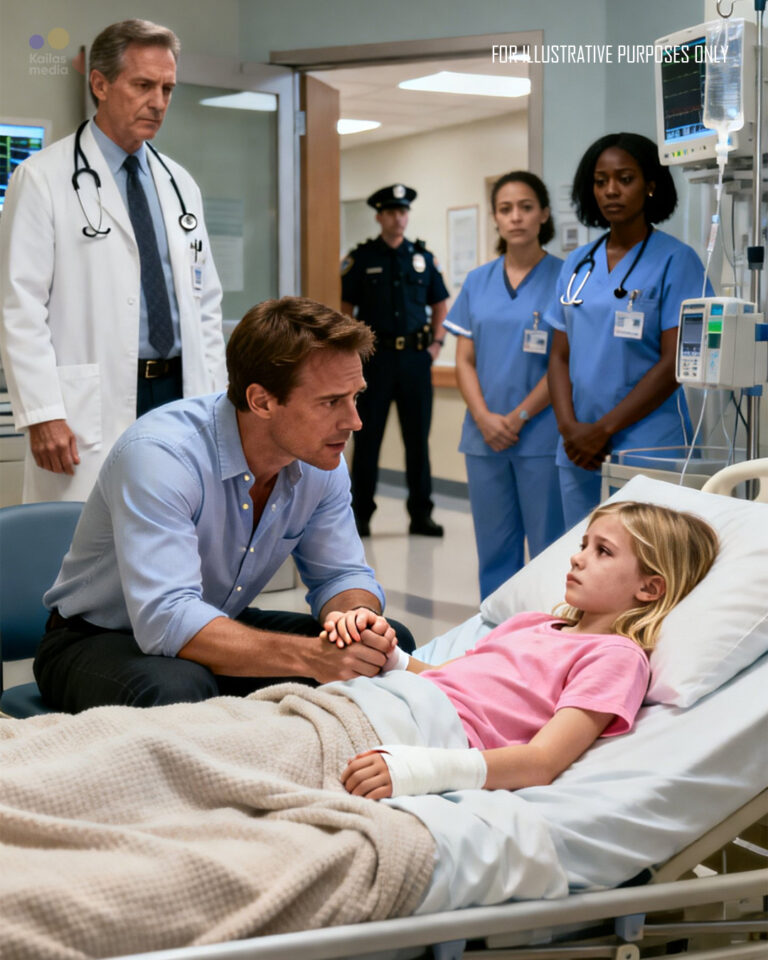 A Widowed Father Rushed to the Hospital After an Urgent Call Said His 8-Year-Old Daughter Was in Critical Condition — But When He Finally Sat Beside Her Bed, Her Weak Whisper Revealed the Secret Fear She Had Been Forced to Hide Inside Their Own Home