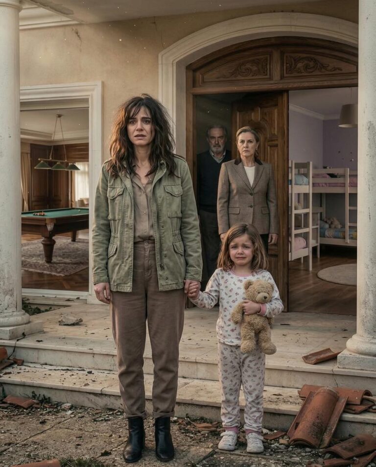 After the earthquake, I arrived with my 4-year-old daughter in my arms, seeking refuge at my parents’ house. Then my mother said, without blinking: “You can come in. The girl can’t. There’s no room for her.” My heart broke when I saw that