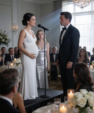 My husband knocked my hand aside in front of 120 guests and sneered, “Don’t embarrass me—you’re just a baby carrier.”