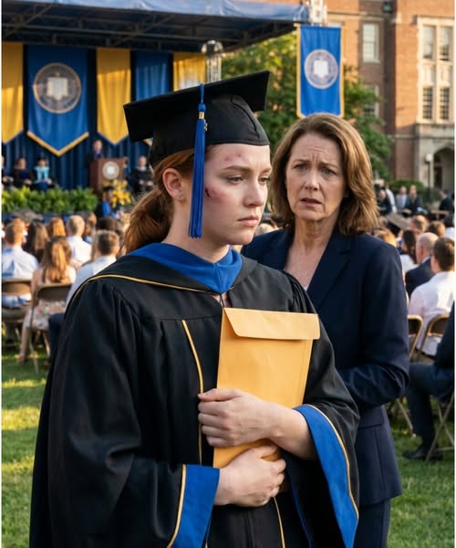 At my graduation, my father suddenly announced he was cutting me out. “You’re not even my real daughter,” he said.