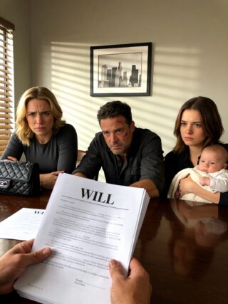 After my mother-in-law passed away, I went to the reading of her will—only to find my husband sitting there with his mistress…