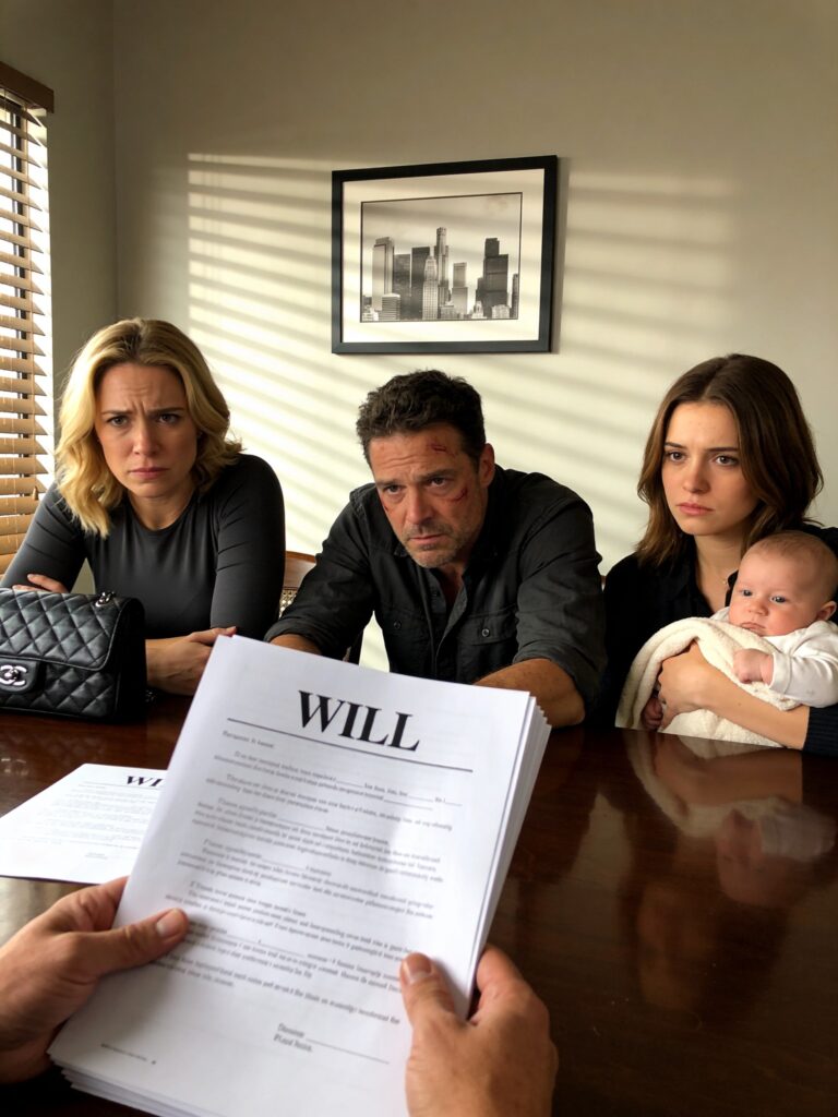 After my mother-in-law passed away, I went to the reading of her will—only to find my husband sitting there with his mistress…