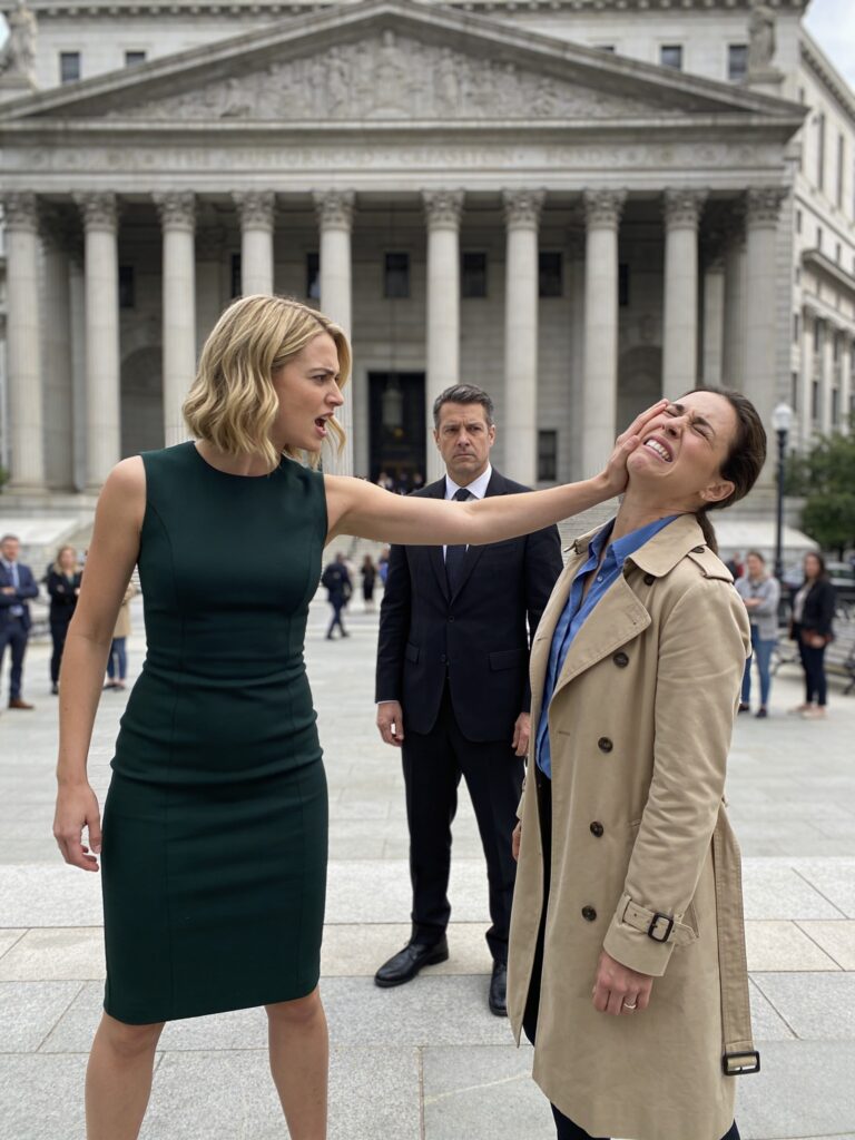 My Husband’s Mistress sʟᴀᴘᴘᴇᴅ Me Outside the Courtroom. I Didn’t Cry, I Didn’t Scream…