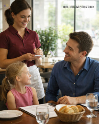 A SINGLE FATHER BROUGHT HIS DAUGHTER TO A DATE—THE WOMAN WALKED OUT… BUT THE WAITRESS CHOSE TO STAY