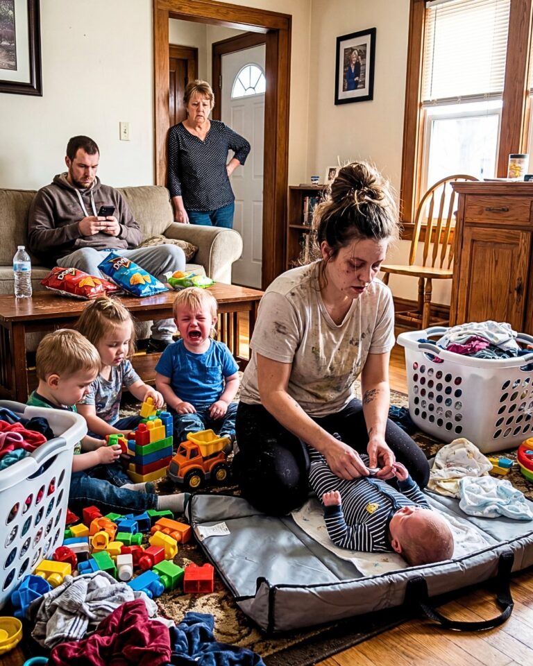 She arrived unannounced and found her daughter-in-law devastated with 4 children while her son watched television: The brutal lesson of a Mexican mother-in-law who took the house away from her own bl00d to do justice