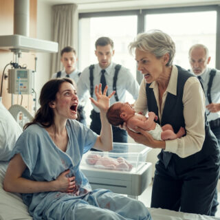 I had just given birth to twins… and my mother-in-law wanted to give one ‘as if it was normal’ I never corrected my mother-in-law.