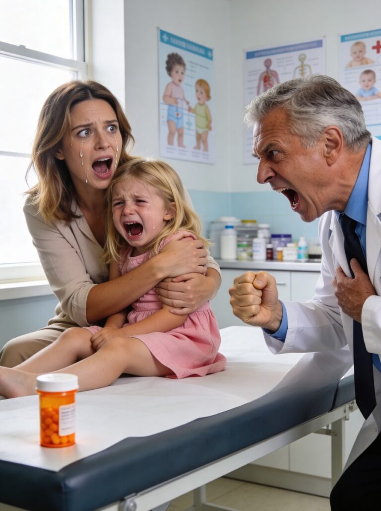 I was slicing tomatoes at the kitchen counter when my four-year-old daughter tugged nervously at my sleeve.
