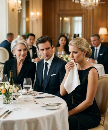 When I Said No To Paying The Bill At The Luxury Restaurant, He Didn’t Debate Me — He Spl:ashed Wine Across My Face. His Mother Smiled As The Whole Room Went Still. “You …