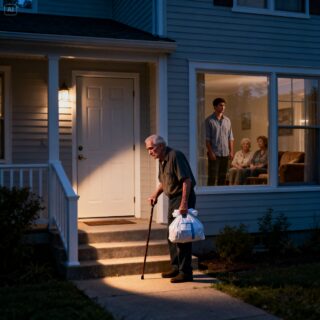 After nearly a month in the hospital, I came home to find my son had given my house to his in-laws. He stood in the doorway and told me it was no longer mine. A week later, I returned with documents that changed everything.
