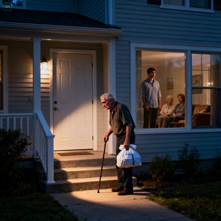 After nearly a month in the hospital, I came home to find my son had given my house to his in-laws. He stood in the doorway and told me it was no longer mine. A week later, I returned with documents that changed everything.