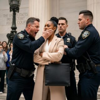 Cops slapped a black woman in court — seconds later, she took the judge’s seat