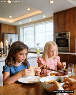 She Only Had Bread and Water While Her Stepsister Ate Steak—But What a Guest Discovered Changed Everything