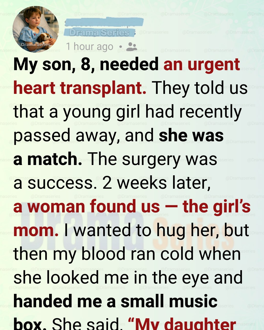 My Son’s Life Was Saved by a Little Girl’s Heart—Then Her Mother Gave Us Something I Will Never Forget