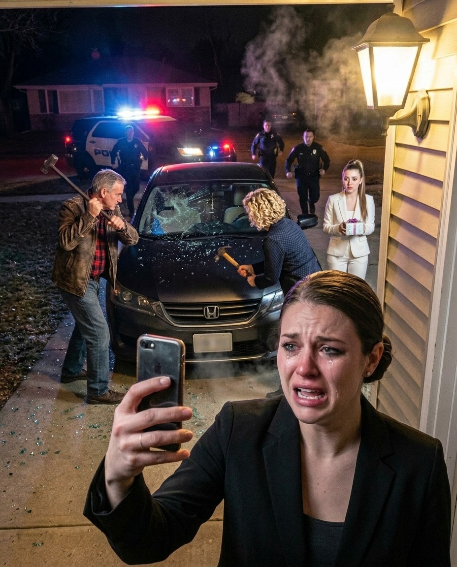 On my sister’s birthday, my parents insisted I give her a $45,000 car, threatening, “If you refuse, go live in an orphanage.” I was sh0cked, but I secretly planned my re.ven.ge.