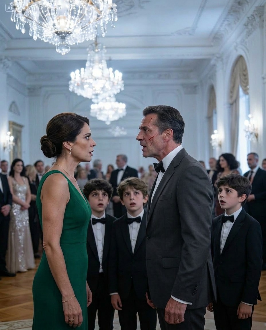 My ex-husband left me 17 years ago, convinced that I was “infertile” and that his life would be better without me; but last night, when I walked through the doors of his $8 million gala accompanied by 4 children