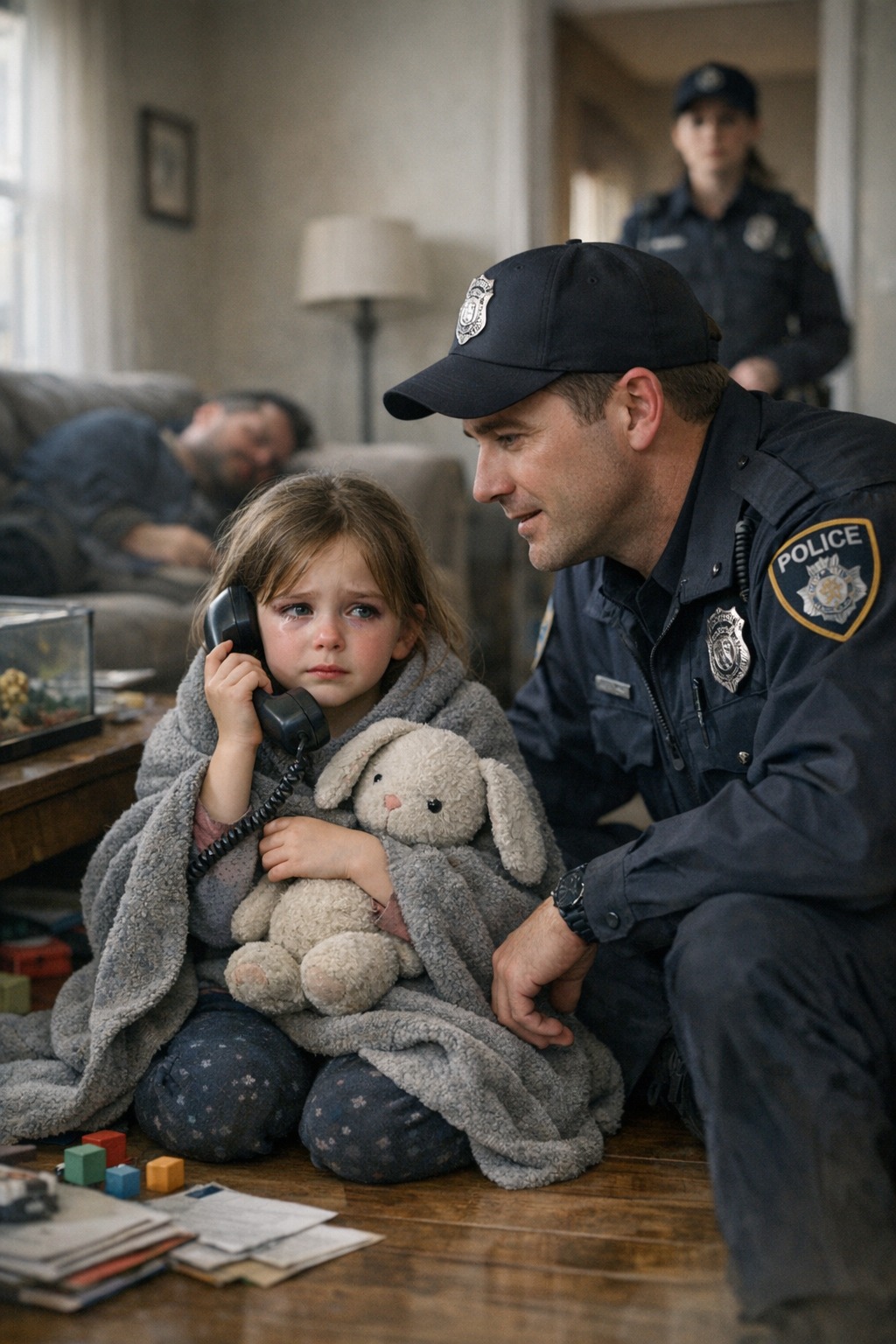 A Little Girl Called 911 Crying, “Please Don’t Let Him Hear Me…” — When Officers Arrived, They Realized This Was Far More Serious Than It Sounded