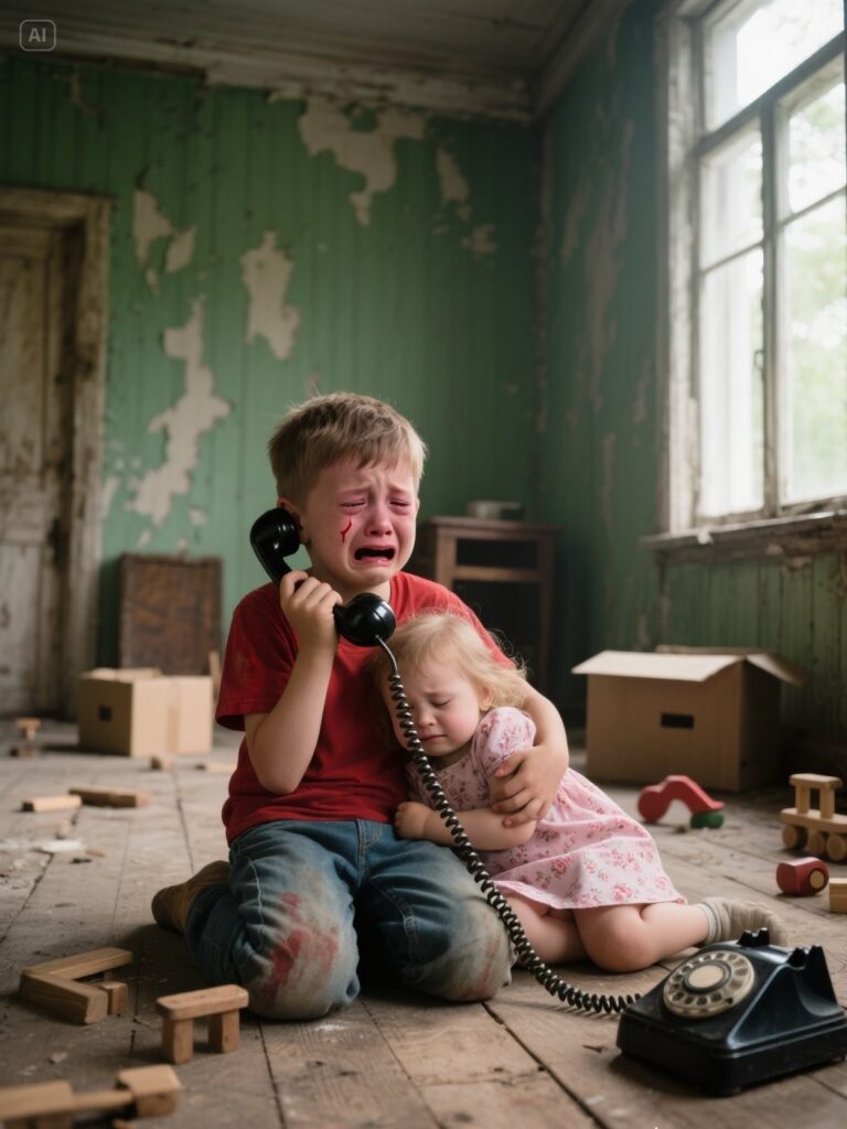 “Dad… My Little Sister Won’t Wake Up. We Haven’t Eaten In Three Days,” A Little Boy Whispered — His Father Rushed Over To Take Them To The Hospital, Only To Discover The Truth About Where Their Mother Had Been