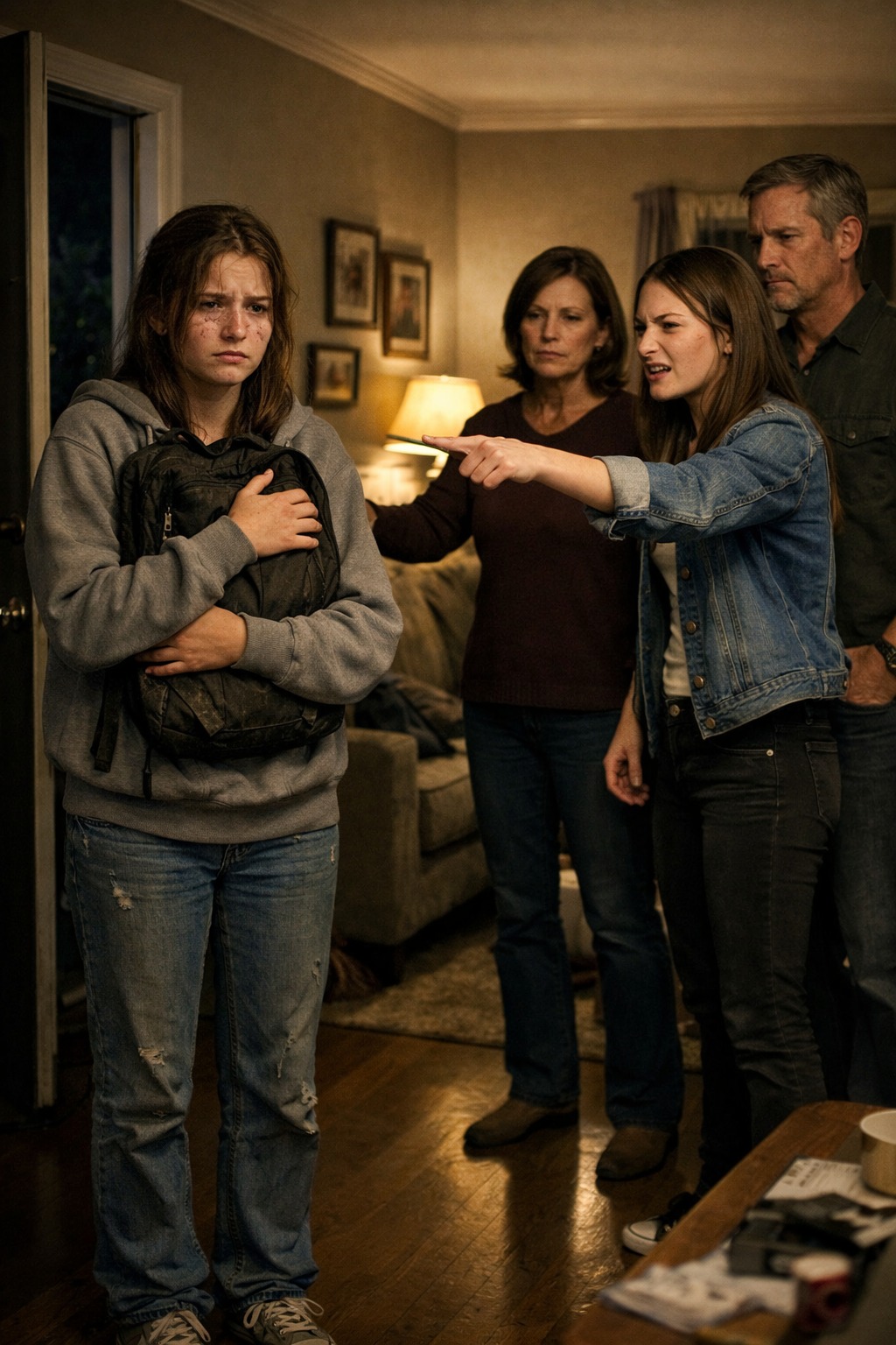 My Twin Accused Me Of Stealing—Ten Minutes Later, My Parents Threw Me Out At 15