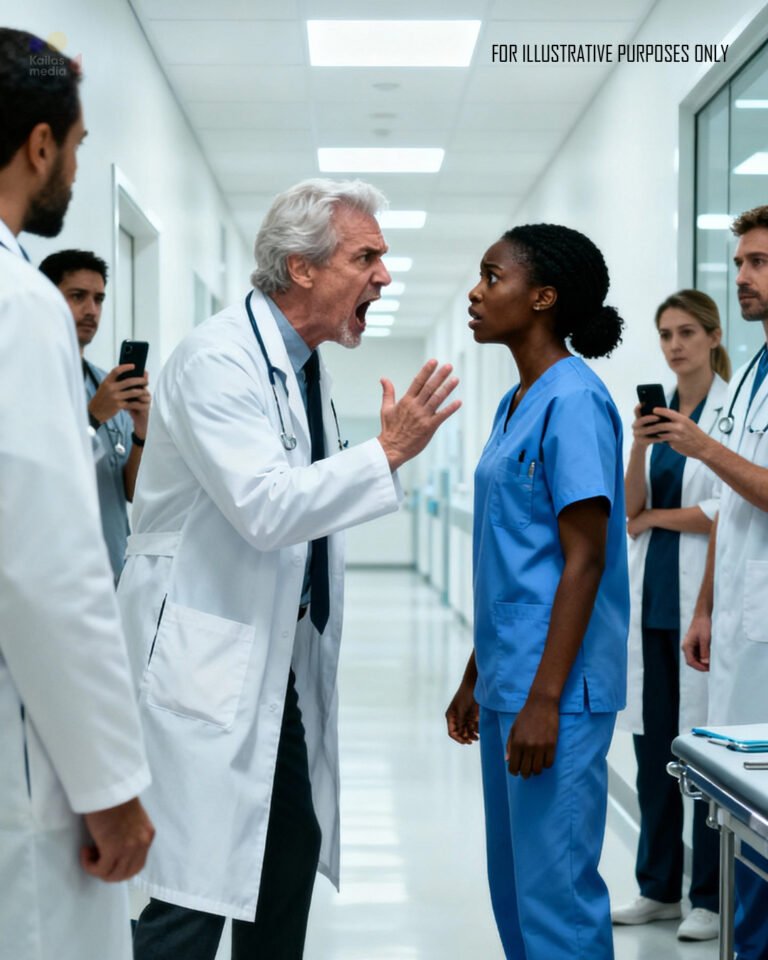 Doctor Slapped Black Nurse in Front of Everyone — Then Realized She Is …