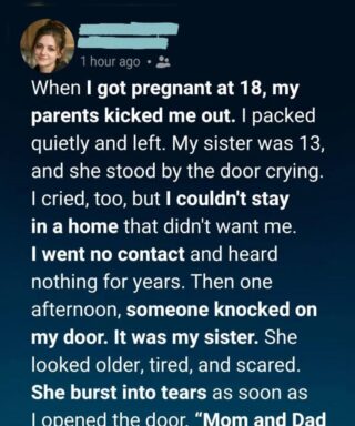 I ran away pregnant and penniless to protect my baby. 10 years later, my sister finally discovered the “new life” I built from nothing.