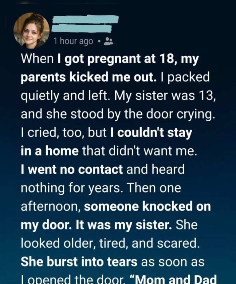 I ran away pregnant and penniless to protect my baby. 10 years later, my sister finally discovered the “new life” I built from nothing.