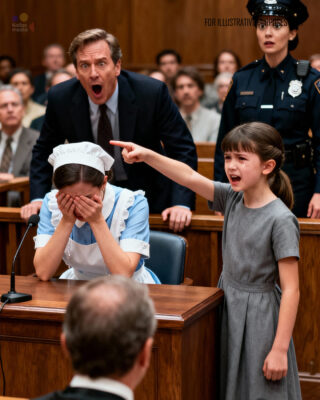 “Let my nanny go! I know the truth!” the little girl shouted—and the courtroom fell into stunned silence.