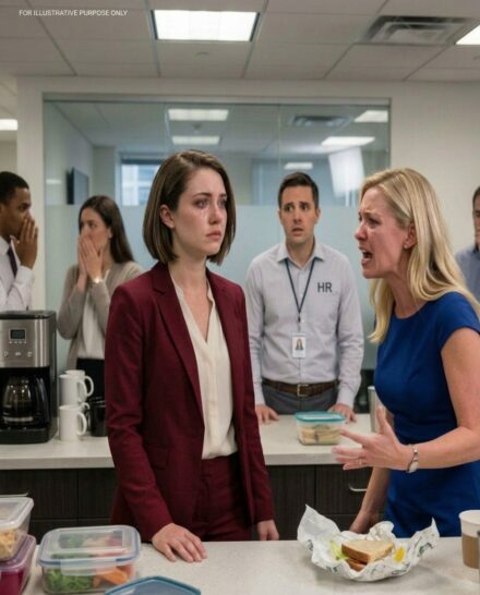 She stole my lunch twelve times. HR did nothing so I made her a special sandwich. She ate every bite. Avocado destroys careers.