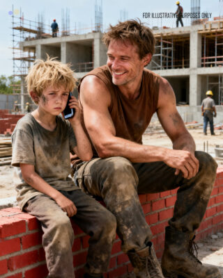 A humble construction worker in France lent his phone to a young stranger so he could call home, believing it was just a simple act of kindness.