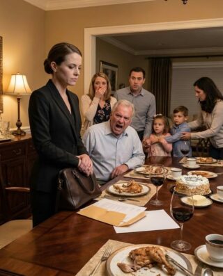 At the family dinner, Dad said: ‘I’m proud of all my children… except the loser sitting at the table.’ Everyone laughed. I stood up, placed an envelope on the table and said: ‘For you, Dad – Happy Father’s Day.’ Then I walked out… He opened…