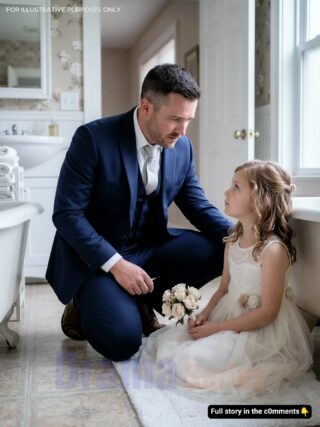 My Fiancée Sent My Daughter to Sit in the Bathroom on Our Wedding Day—What She Was Hiding Ended Everything