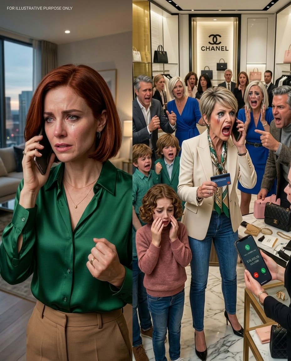 My mother-in-law took 25 relatives to Paris, stole my credit card, and spent $35,000. Then she called to m0ck me: “Enjoy paying for it—your account will be empty when we get back.” I replied, “You’ll be the one begging. I canceled that card right after the divorce.”