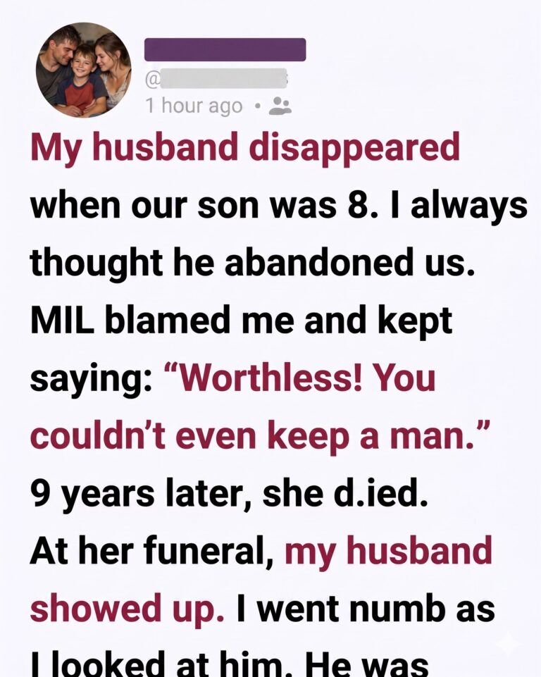 My Husband Disappeared Without a Word… But the Reality Behind It Was Worse Than I Ever Imagined