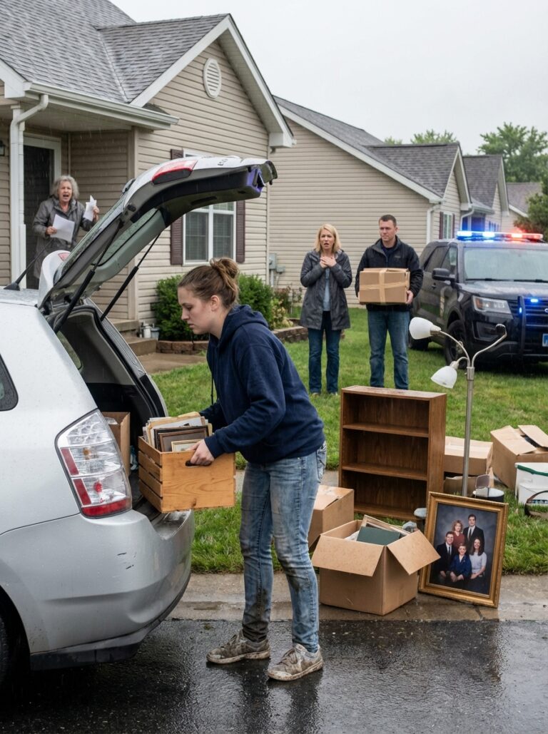 The deputies stepped onto my lawn just as my mother was throwing my life into the grass and telling the neighbors I was the problem. She thought she had finally taken my father’s house for my sister.