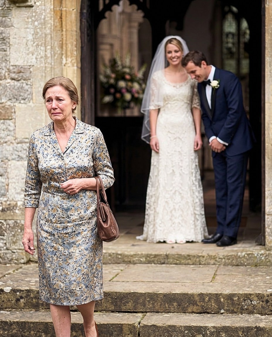 As I arrived at my son’s wedding, he blocked my path at the church door and said: “I didn’t invite you, Mom. The whole family decided you’re no longer a part of us.”