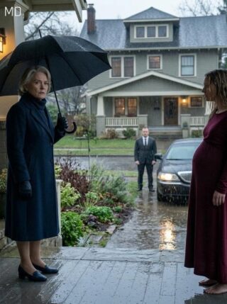 My Husband Locked Me Out in the Rain While I Was Pregnant—Then My Grandmother Arrived and Changed Everything