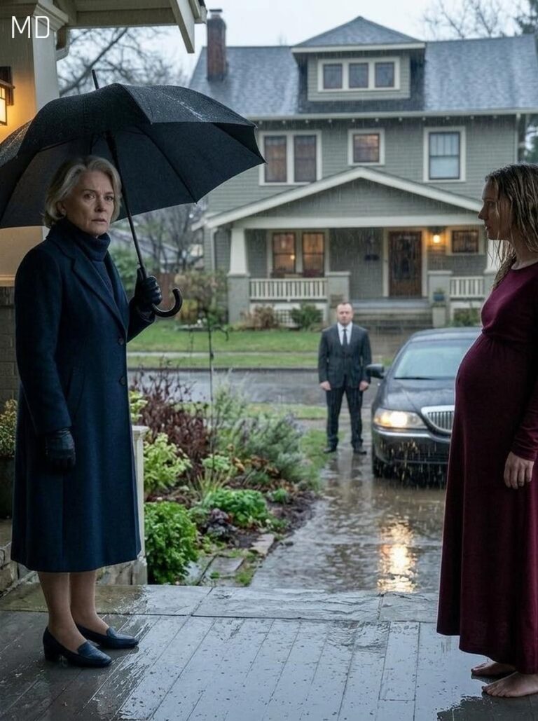 My Husband Locked Me Out in the Rain While I Was Pregnant—Then My Grandmother Arrived and Changed Everything