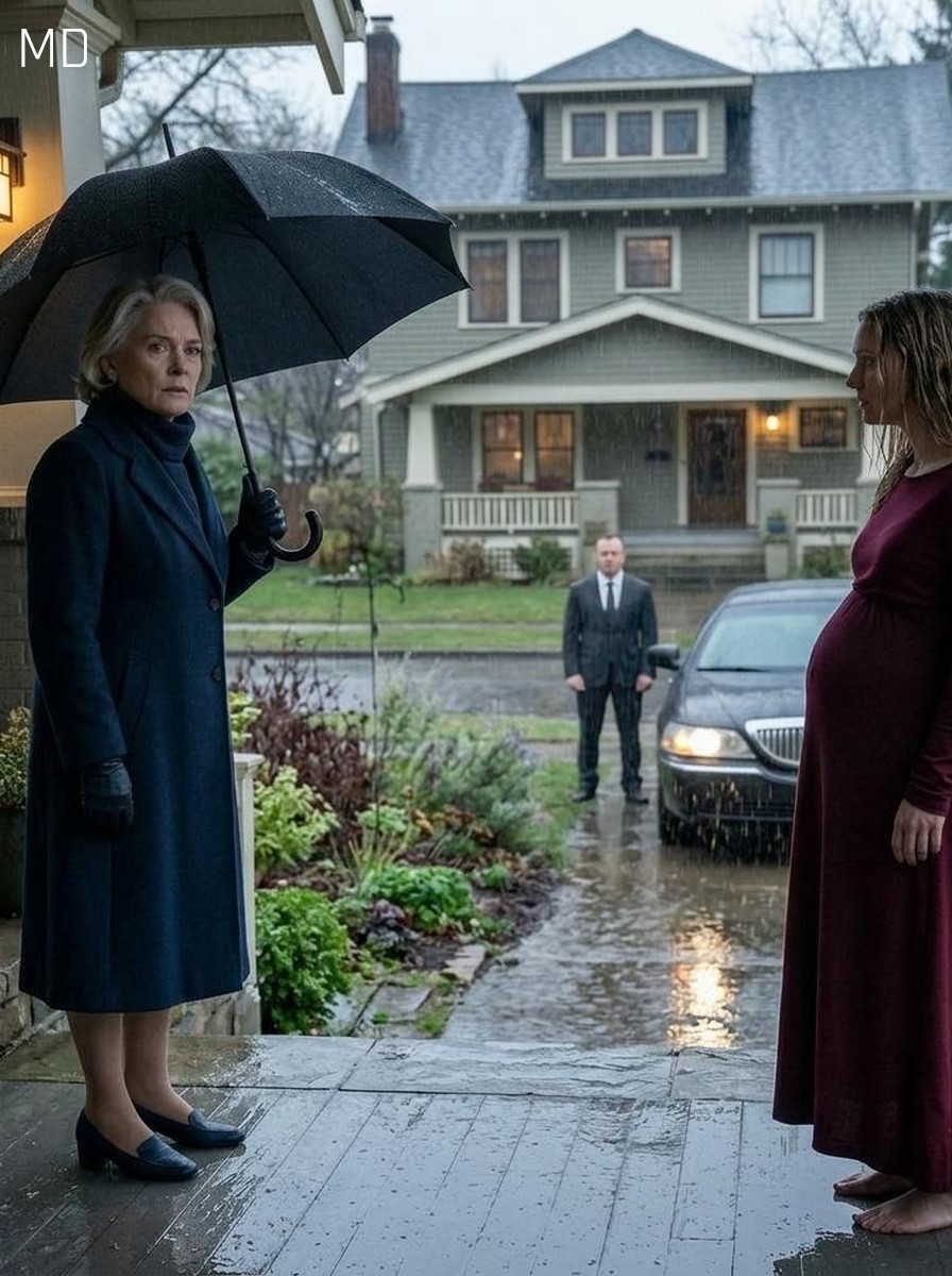 My Husband Locked Me Out in the Rain While I Was Pregnant—Then My Grandmother Arrived and Changed Everything