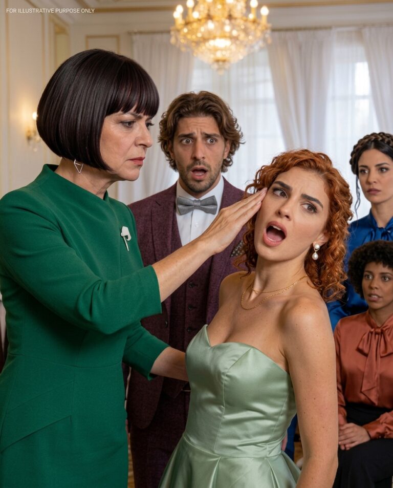 My aristocratic mother-in-law sla:pped me at my wedding for sitting in “her” chair and then forced my husband to divorce me while I was in labor. The next day, what he saw on television left him in sh0ck.