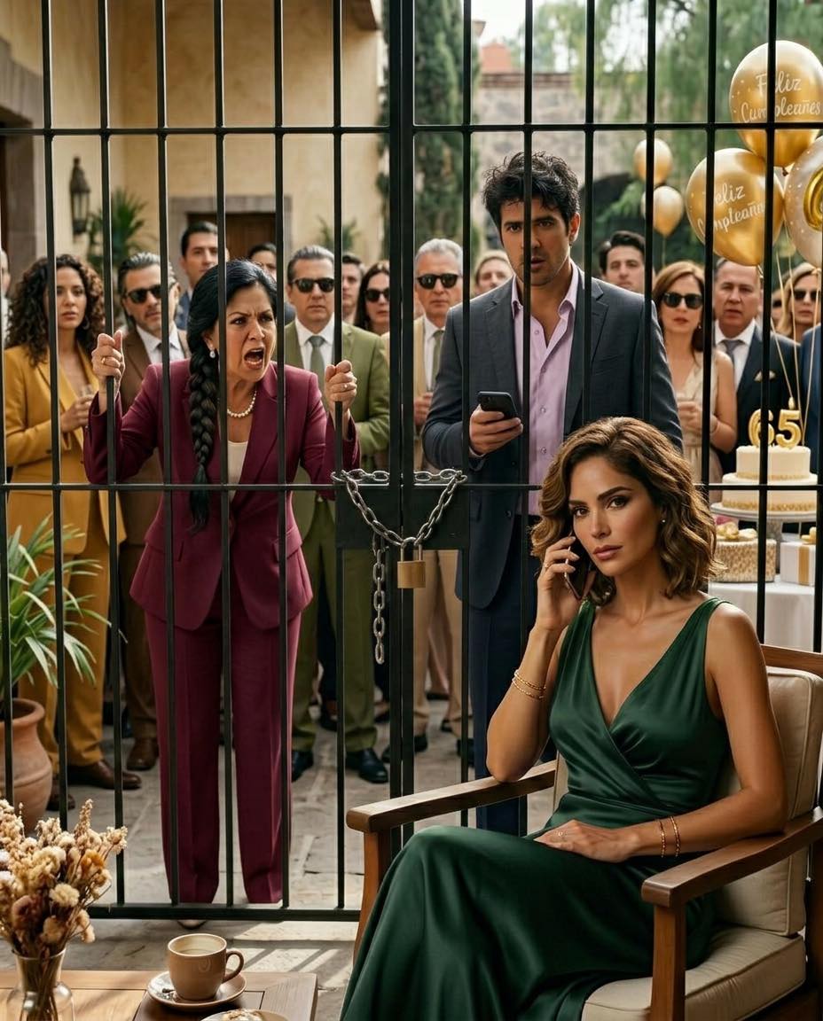 From outside my house, my mother-in-law shouted, “Why is the gate closed?”… A minute later, my husband called me begging me to open it, and I told him, “Put me on speakerphone,” because his whole family was going to find out the truth.
