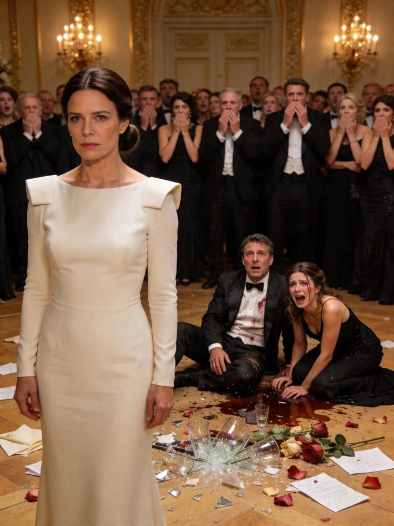 My husband introduced me to his boss as “the nanny” to seem more important at the gala, but he didn’t know that I was the woman who had secretly saved the company… and I fired him in front of everyone.