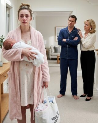 I Came Home From My C-Section With My Newborn and My Husband Locked Me Out—“My Mom Needs Peace”… But What I Discovered Inside Made Me Sell the Apartment and Leave Them All Trembling