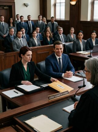 Ten minutes into our divorce hearing, my husband stood up in a crowded Atlanta courtroom, smirked at me, and demanded half of my $12 million company along with the trust my late father left me.
