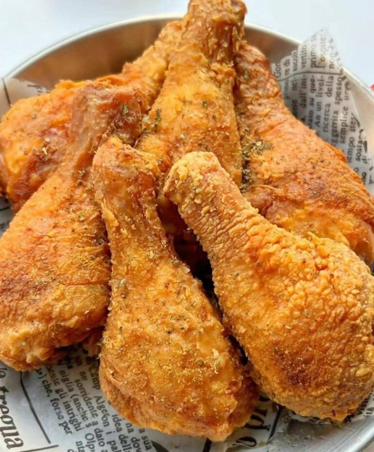 Crispy Golden Halal Fried Chicken Drumsticks Recipe