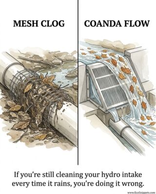 DIY Coanda Effect Micro Hydro Intake