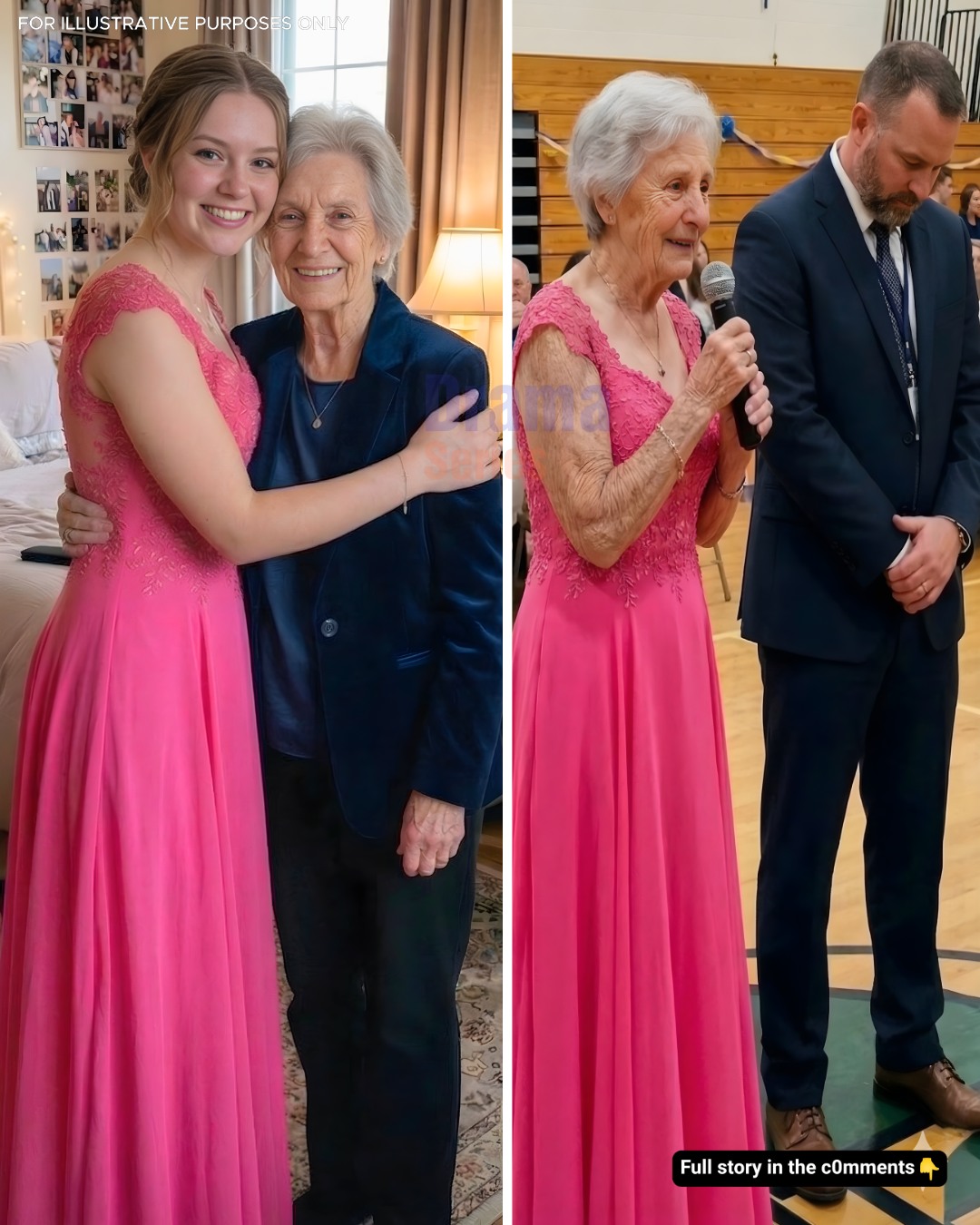 I Honored My Late Granddaughter by Wearing Her Prom Dress—But What She Hid Inside Made Me Grab the Mic