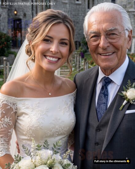 I Married a Man 40 Years Older—On My Wedding Day, a Stranger Pulled Me Aside and Whispered, “Check His Desk Before Your Honeymoon… or You’ll Regret Everything.”