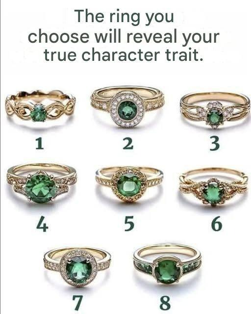 The Ring You Choose Will Reveal Your True Character