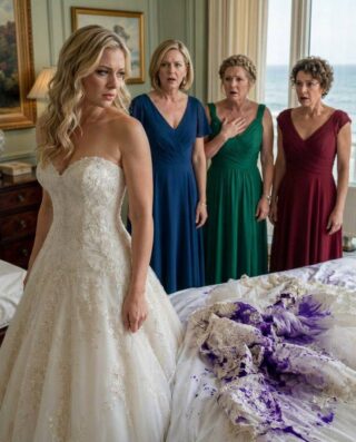 The Night Before My Wedding, My Sister Sent Me A Photo Of My Dress Cut To Pieces And Texted, “Oops. Guess The Ugly Dress Matches The Ugly Bride.” My Mom Said, “Don’t Be Dramatic.” I Didn’t Cry. I Just Called My Insurance Company—And By Noon, Two Officers Were Standing At My Sister’s Door…