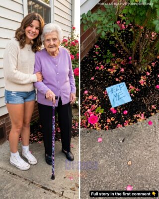 My Teen Neighbor Slipped a Note Under My Rose Bush That Said “HELP ME” — What I Found Inside Her House Left Me Frozen