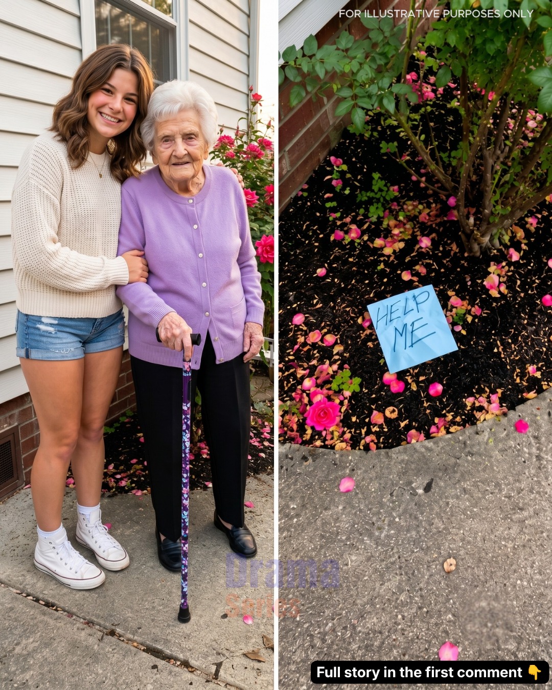My Teen Neighbor Slipped a Note Under My Rose Bush That Said “HELP ME” — What I Found Inside Her House Left Me Frozen